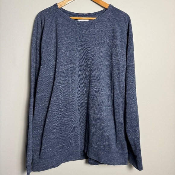Old Navy Men's Long Sleeve Fleece Sweatshirt Bluish-Gray Size XXXL Casual - Picture 1 of 12